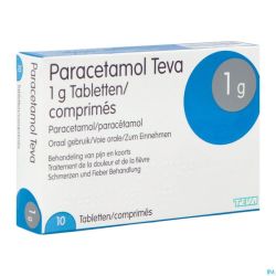 Paracetamol Teva 1g Comp 10 X 1g Blister