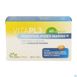 Vitapl3 Phospholipides Marins Caps 60