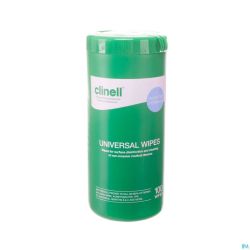 Clinell Universal Wipes Tub 100 Pcs