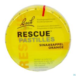 Bach Rescue Pastilles Orange S/sucre 50g