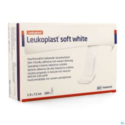 Leukoplast Soft White 19x72mm 100