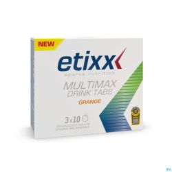 Etixx Multimax Drink Orange Tube Comp 3x10