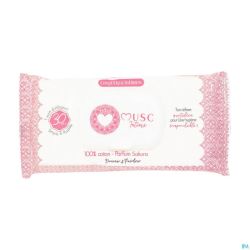 Musc intime lingettes intime fleur sakura 30