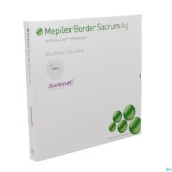 Mepilex Border Ag Sacrum Ster 23,0x23,0 5 392400
