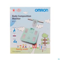 Omron Bf511t Turqoise Moniteur Constit.corp.<150kg