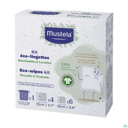 Mustela Ch Mon 1er Kit Eco Lingettes 10