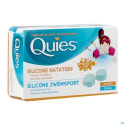 Quies Protection Audit.silic.natation Enf 3 Paires