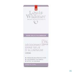Widmer Deo Creme Sans Aluminium N/parf 40ml