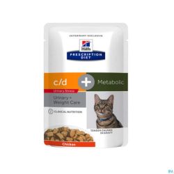 Pd Fel C/d Urinary Stress+metabolic 12x85g