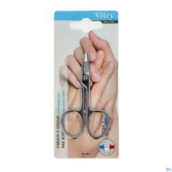 Ciseaux Ongles Courbes Inox Brillants