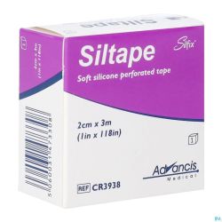 Siltape Soft Silicone Perforated Tape 2cmx3m