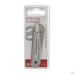 Formes&flammes 18 Pince Epil Longue Carree