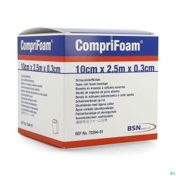Comprifoam 10cm X 2,5m X 0,3cm 1 7529401