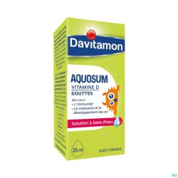 Davitamon Vitamine D Aquosum Gouttes 25ml