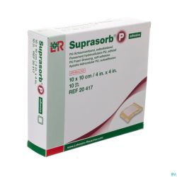Suprasorb P Mousse Pu Adh Wcl 10,0x10,0cm 10 20417