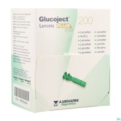Glucoject Lancets Plus 33g 200 44123
