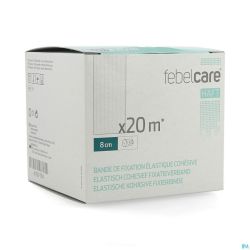 Febelcare Haft Bande Fix.elastiq. Cohesive 8cmx20m