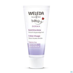 Weleda Sensitive Cr Visage Mauve Blanche 50ml Nf