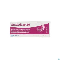 Emdodiar 20 Aliment Compl. Chien Comp 10