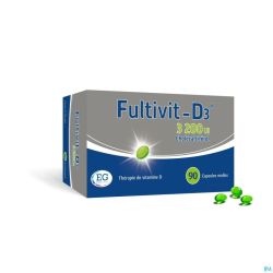 Fultivit-D3 EG 3200Ui Caps Molles 90