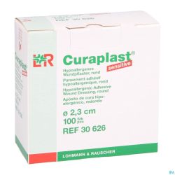 Curaplast Sensitiv Rond Diam.2,3cm Spot 100 400432