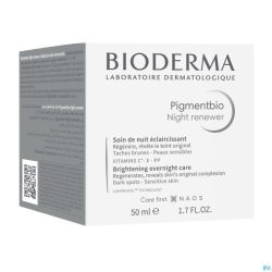 Bioderma Pigmentbio Night Renewer Pot 50ml