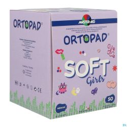 Ortopad Soft Girls Medium 76x54mm 50 72232