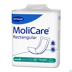 Molicare Rectangular 5d 15x60 28 P/s