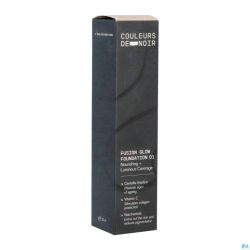 Couleurs De Noir Fus.glow Fdt 01 C. Rose 30ml