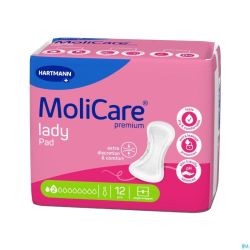 Molicare Premium Lady Pad 2 Drops 26,5x11cm 12