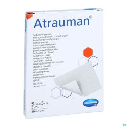 Atrauman 5x5cm St. 10 P/s