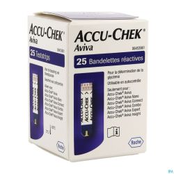 Accu Chek Aviva Bandelette Reactive 25 6453961016