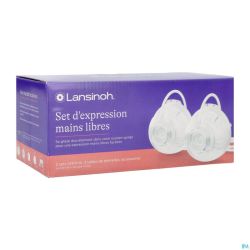 Lansinoh Kit Tire-lait Main Libre Double 3 Tailles