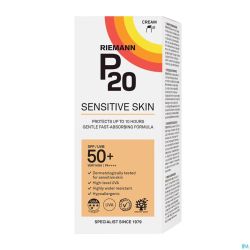 P20 Creme Solaire Sensitive Skin Spf50+ 200ml