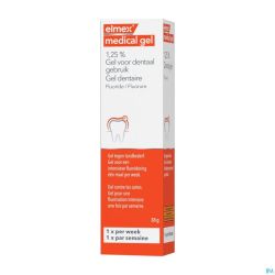 Elmex Medical Gel Dentaire 1,25% Tube 38g Nf