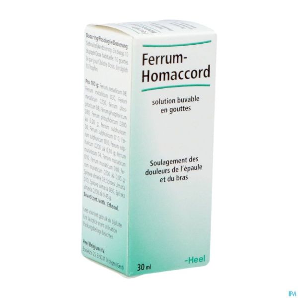 Ferrum-homaccord Gutt 30ml Heel