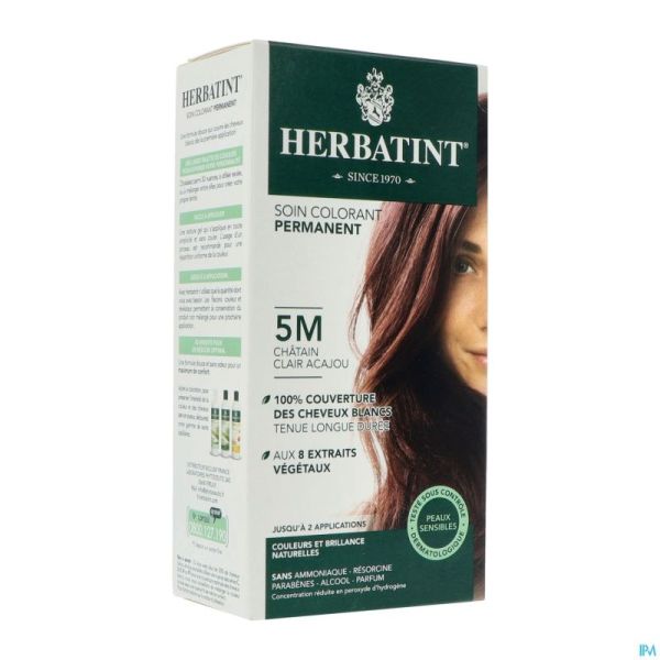 Herbatint Chatain Clair Acajou 5m 150ml
