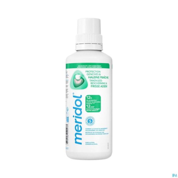 Meridol Eau Buccale Protect. Gencives&hal.fr.400ml