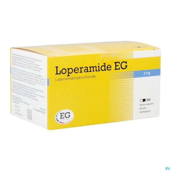 Loperamide EG Caps 200X2Mg