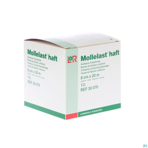Mollelast Haft Bande Elast Adh 8cmx20m 30070