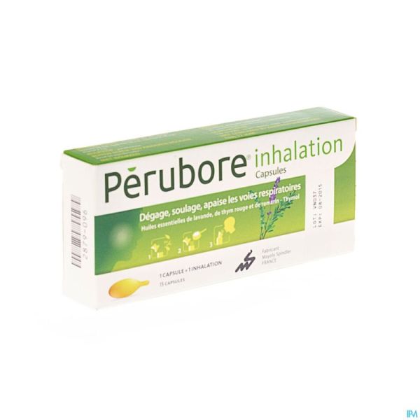 Perubore Inhalateur Hle Ess Caps 15