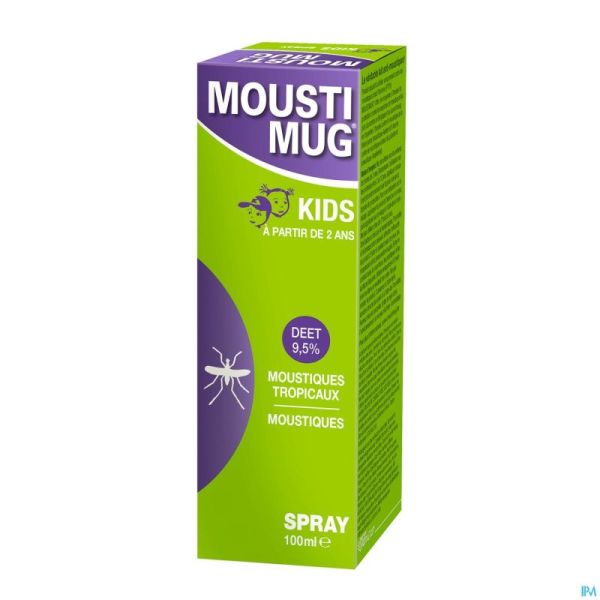 Moustimug 9,5% Deet Spray 100ml