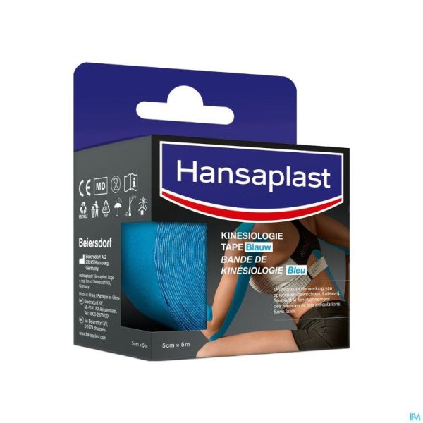 Hansaplast Bande Kinesiologie Bleue