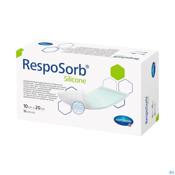 Resposorb Silicone 10x20cm 10 6850422