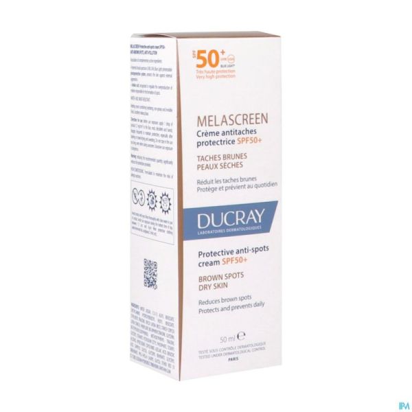 Ducray Melascreen Creme A/taches Spf50+ 50ml