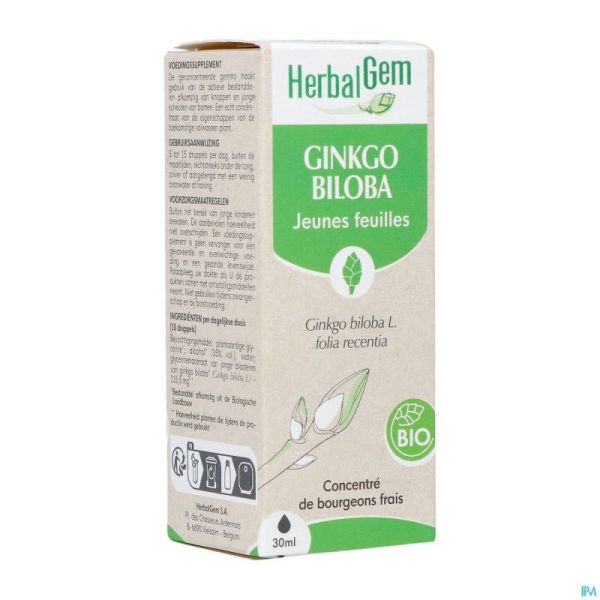 Herbalgem Ginkgo Bio 30ml