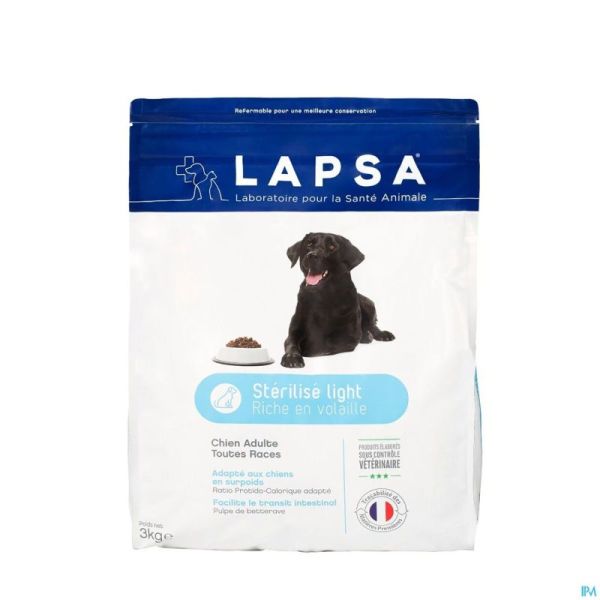 Lapsa Onp Chien Adulte Poids Maitrise 3kg