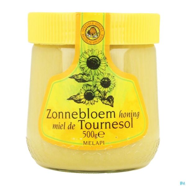 Melapi Miel Tournesol Tendre 500g 5536 Revogan