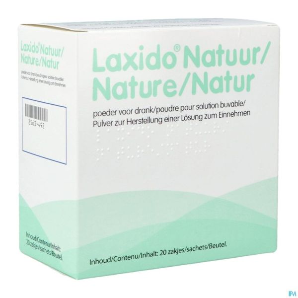 Laxido Natural Sach 20 X 13,7g