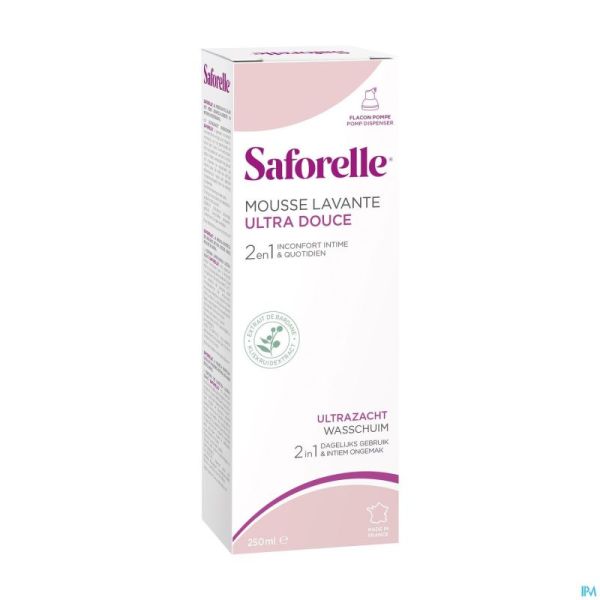 Saforelle Mousse Lavante Ultradouce 250ml